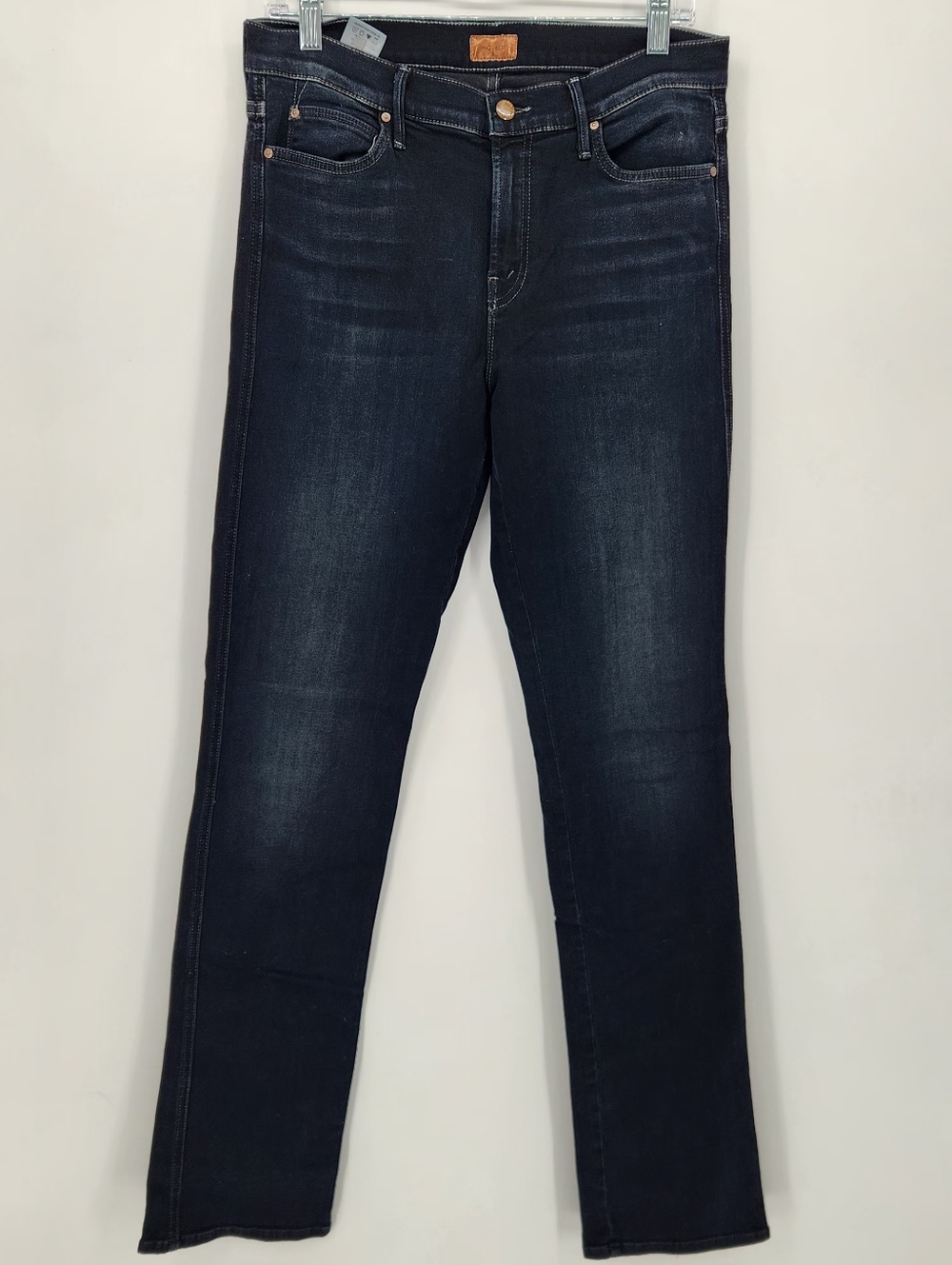 Mother The Rascal Jeans Straight Fit Wash:coffe Size 32.
